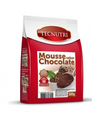 Mistura p/ Mousse 500g Sabor Chocolate - Tecnutri