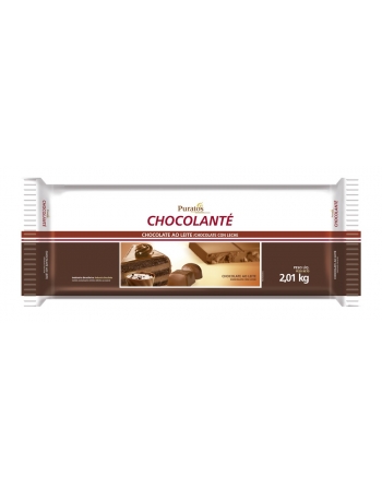 Chocolate Chocolanté Ao Leite Barra 2,01kg - Puratos