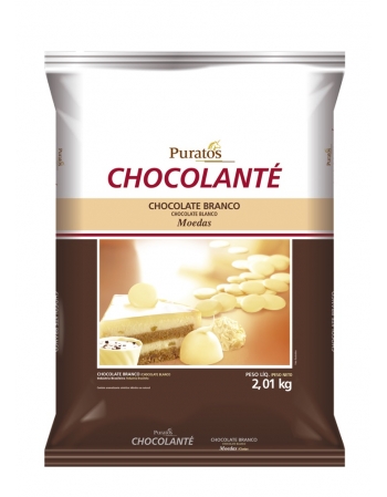Chocolate Chocolanté Branco Gotas 2,01kg - Puratos
