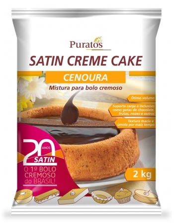 Mistura Cake Satin Cenoura 2kg - Puratos