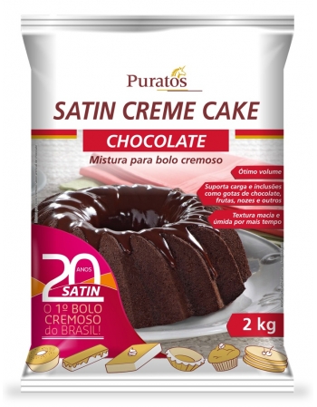 Mistura Cake Satin Chocolate 2kg - Puratos