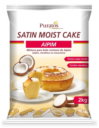 Mistura Cake Satin Moist Aipim 2kg - Puratos