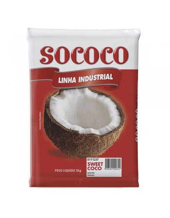 Coco Flocos Úmido Sweet 5kg - Sococo