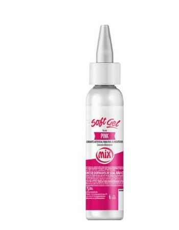 Corante Mix Softgel Pink 60g - Duas Rodas