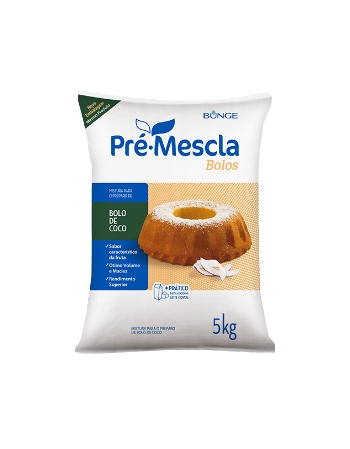 Mistura Para Bolo Sabor Coco 5kg - Bunge