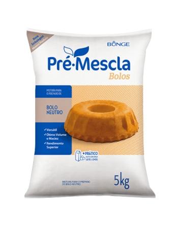 Mistura Para Bolo Sabor Neutro 5kg - Bunge