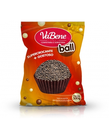 Cereal Ball Micro 500g Ao Leite - Vabene