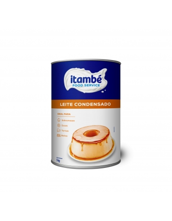 LEITE CONDENSADO ITAMBE 5KG - LATA UN COM 5 KG