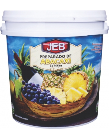 Preparado de Frutas Polpa de Abacaxi ao Vinho 4,1kg - JEB