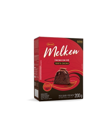 Cacau em Pó 100% Melken 200g - Harald