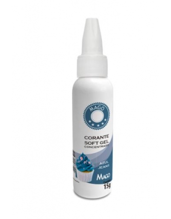 CORANTE SOFT GEL MAGO 15 GR AZUL JEANS