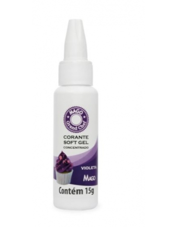 CORANTE SOFT GEL MAGO 15 GR VIOLETA