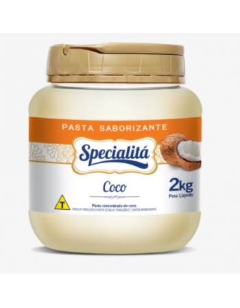 Pasta Saborizante Specialitá Coco 2kg Duas Rodas