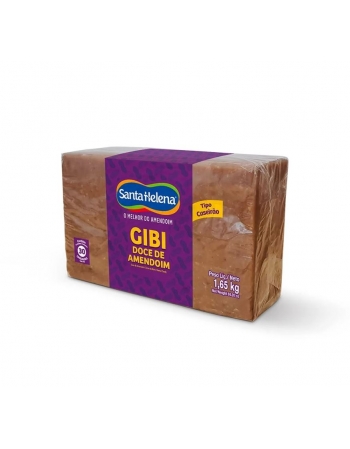 Doce de Amendoim Gibi Caseirão 1,65kg Santa helena