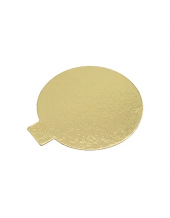 Base Porta Docinho 8cm Dourado 100un.