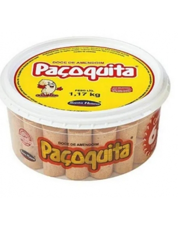 Paçoca Paçoquita Rolha Desembalada 1,17kg Santa Helena