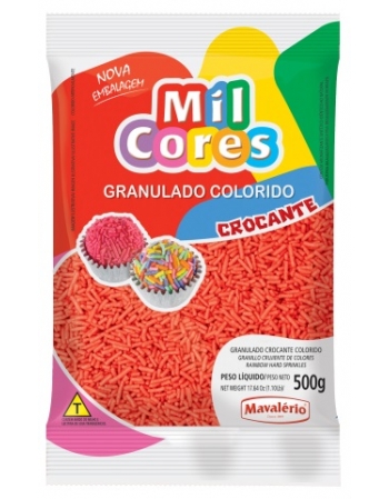 Granulado Vermelho Mil Cores 500gr