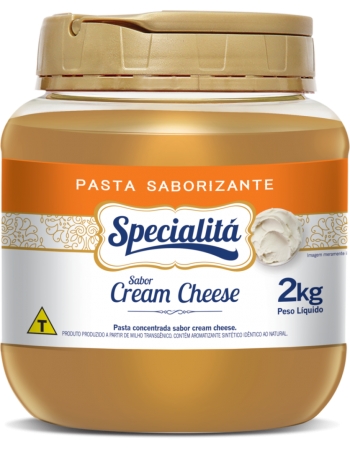Pasta Saborizante Specilaitá Cream Cheese 2kg Duas Rodas