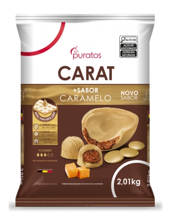 Cobertura Carat Coverlux Caramelo 2,01kg Puratos