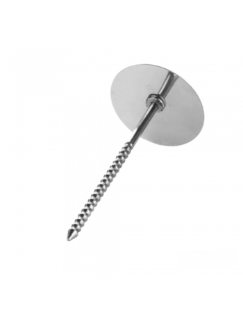 Base Grande Inox Flor Rosa de Chantily Silver Cheff