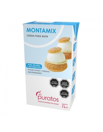 Chantilly Decoração Confeitaria Montamix 1L Puratos