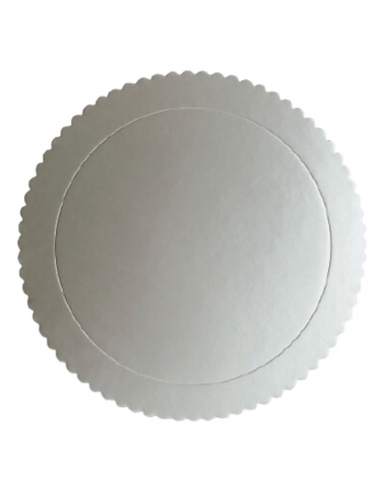 Cakeboard Base Bolo Redondo Prata 24cm Confeitaria