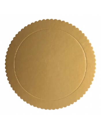 Cakeboard Base Bolo Redondo Dourado 26cm Confeitaria