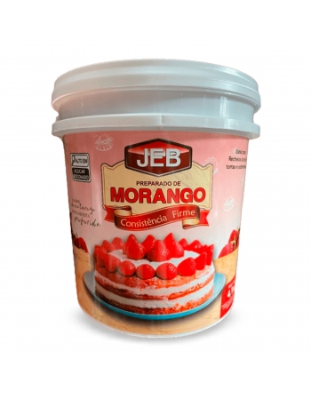 Preparado de Frutas Polpa de Morango 4,1kg - JEB