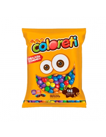 Pastilha Confeitada Coloreti Tradicional 1kg