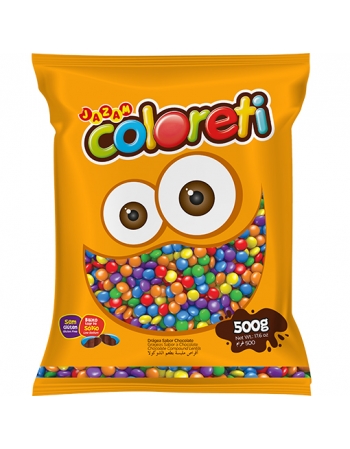 Pastilha Confeitada Coloreti Tradicional 500g