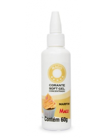 Corante Softgel Marfim 60g - Mago