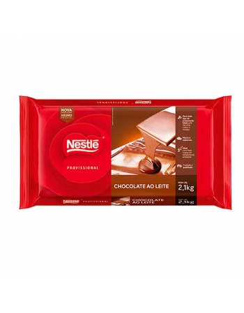 Chocolate Ao Leite Barra Nestlé 2,1kg