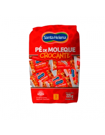 Doce Pé de Moleque Crocante Santa Helena 225gr