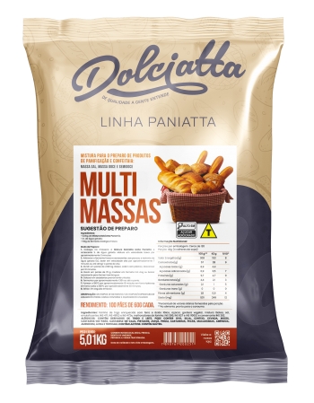 Mistura Panemix Multimassas Dolciatta 5kg