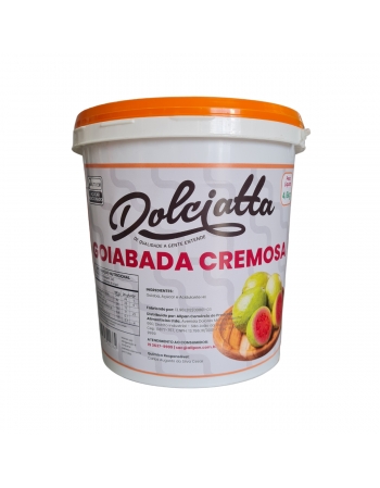 Goiabada Cremosa Dolciatta Balde Premium 4kg