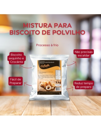 Pré Mistura Para Biscoito de Polvilho Dolciatta 5kg