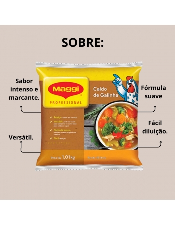 CALDO DE GALINHA MAGGI 1,01KG