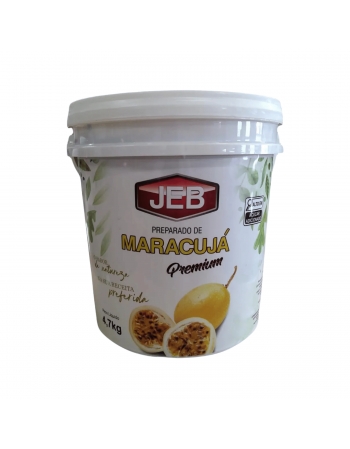 Preparado de Frutas Polpa de Maracujá JEB 4,7kg 