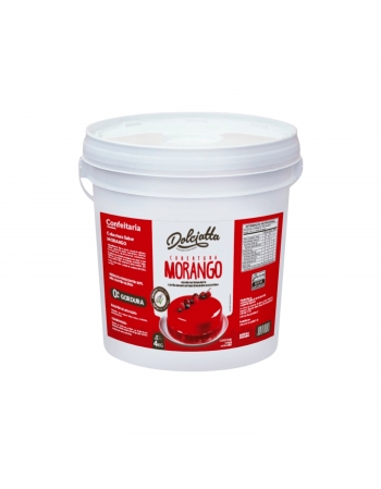 Cobertura Geleia de Brilho Morango Dolciatta 4kg