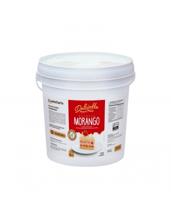 Recheio Pronto Sabor Morango Dolciatta 4kg