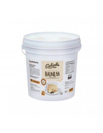 Recheio Pronto Baunilha Dolciatta 4kg