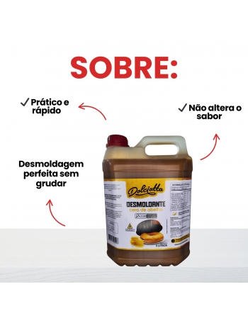 DESMOLDANTE UNTA FORMA CERA DE ABELHA 5KG OTT
