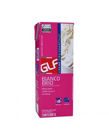 Chantilly Bianco Brio Tradicional 1L Pronto Para Bater