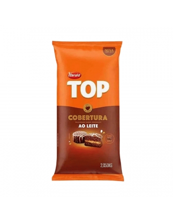 Chocolate Cobertura Top Ao Leite Gotas 2,050kg - Harald
