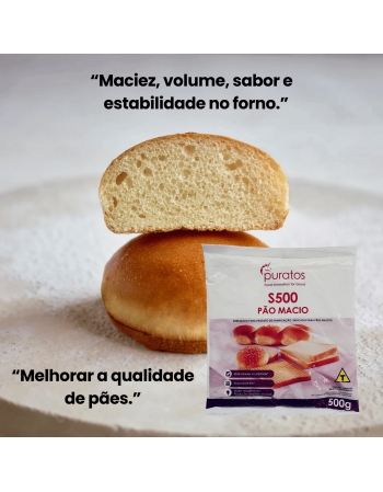 Melhorador Reforçador de Farinha S500 Pão Macio Puratos