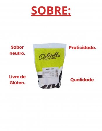 AMIDO DE MILHO DOLCIATTA 1KG
