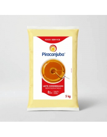 Leite Condensado Bag 5kg - Piracanjuba