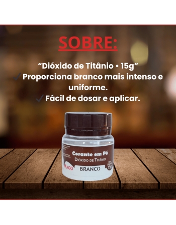 Dióxido de Titânio Mago 15g