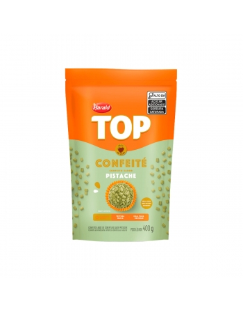 Confeito Granulado Escama Top Confeité Pistache Harald 400g
