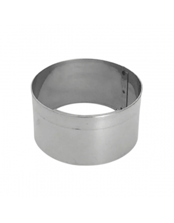 Aro Cortador Redondo Liso Inox 7,4cm Doupan